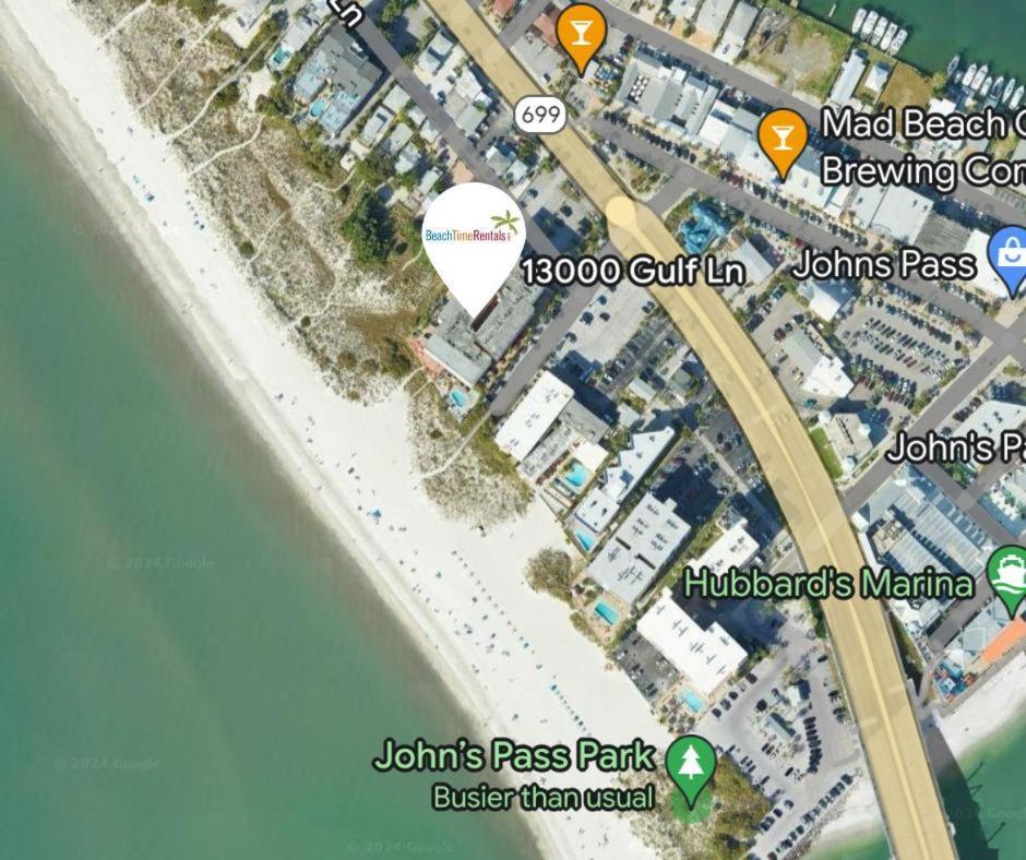 Beachfront Madeira Norte St. Pete Beach Exterior photo